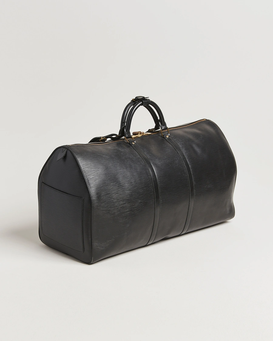 Herr | Pre-Owned & Vintage Bags | Louis Vuitton Pre-Owned | Keepall 60 Epi Leather Black