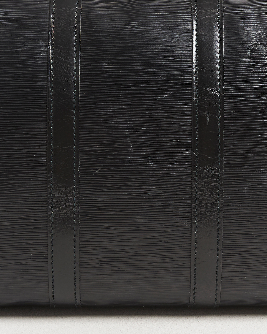 Herr | Pre-Owned & Vintage Bags | Louis Vuitton Pre-Owned | Keepall 45 Epi Leather Black