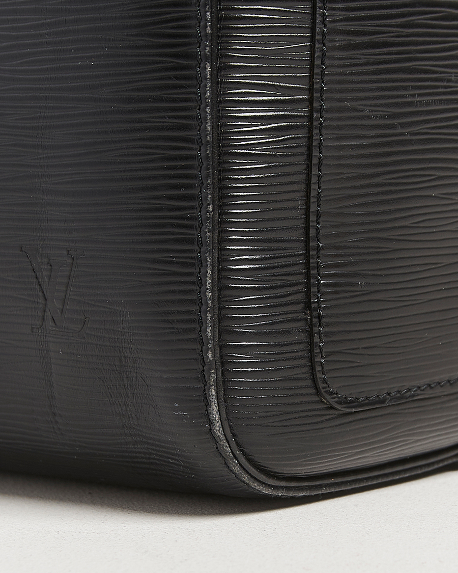 Herr | Pre-Owned & Vintage Bags | Louis Vuitton Pre-Owned | Keepall 45 Epi Leather Black