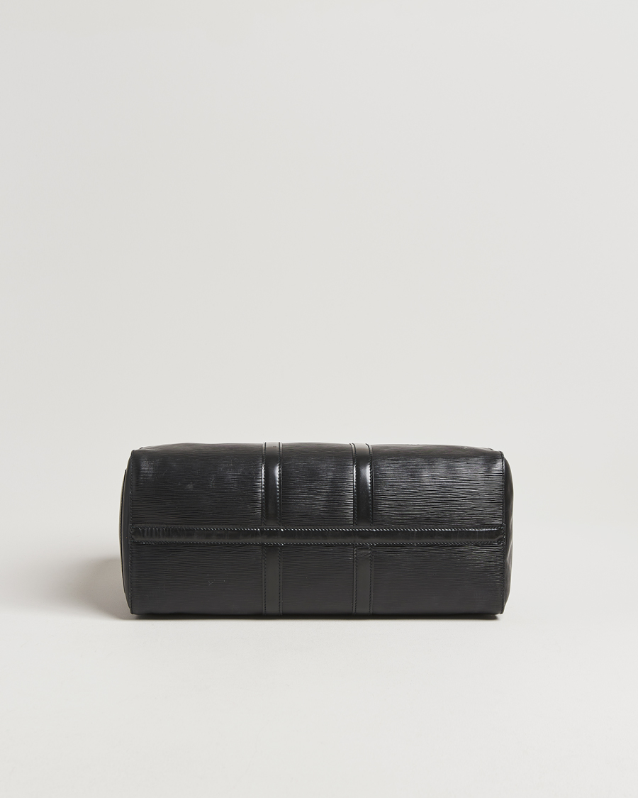 Herr | Pre-Owned & Vintage Bags | Louis Vuitton Pre-Owned | Keepall 45 Epi Leather Black