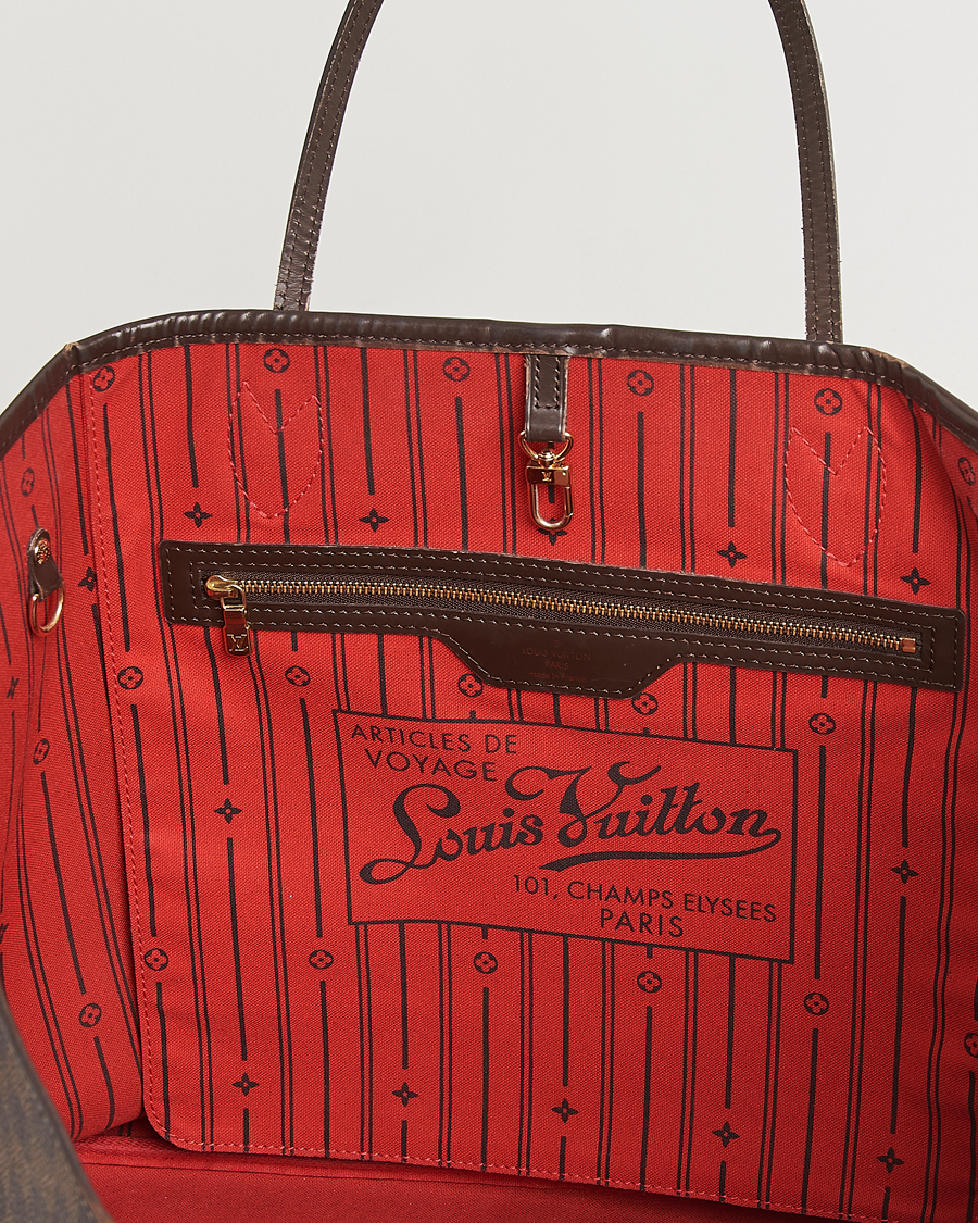 Herr | Pre-Owned & Vintage Bags | Louis Vuitton Pre-Owned | Neverfull GM Damier Ebene