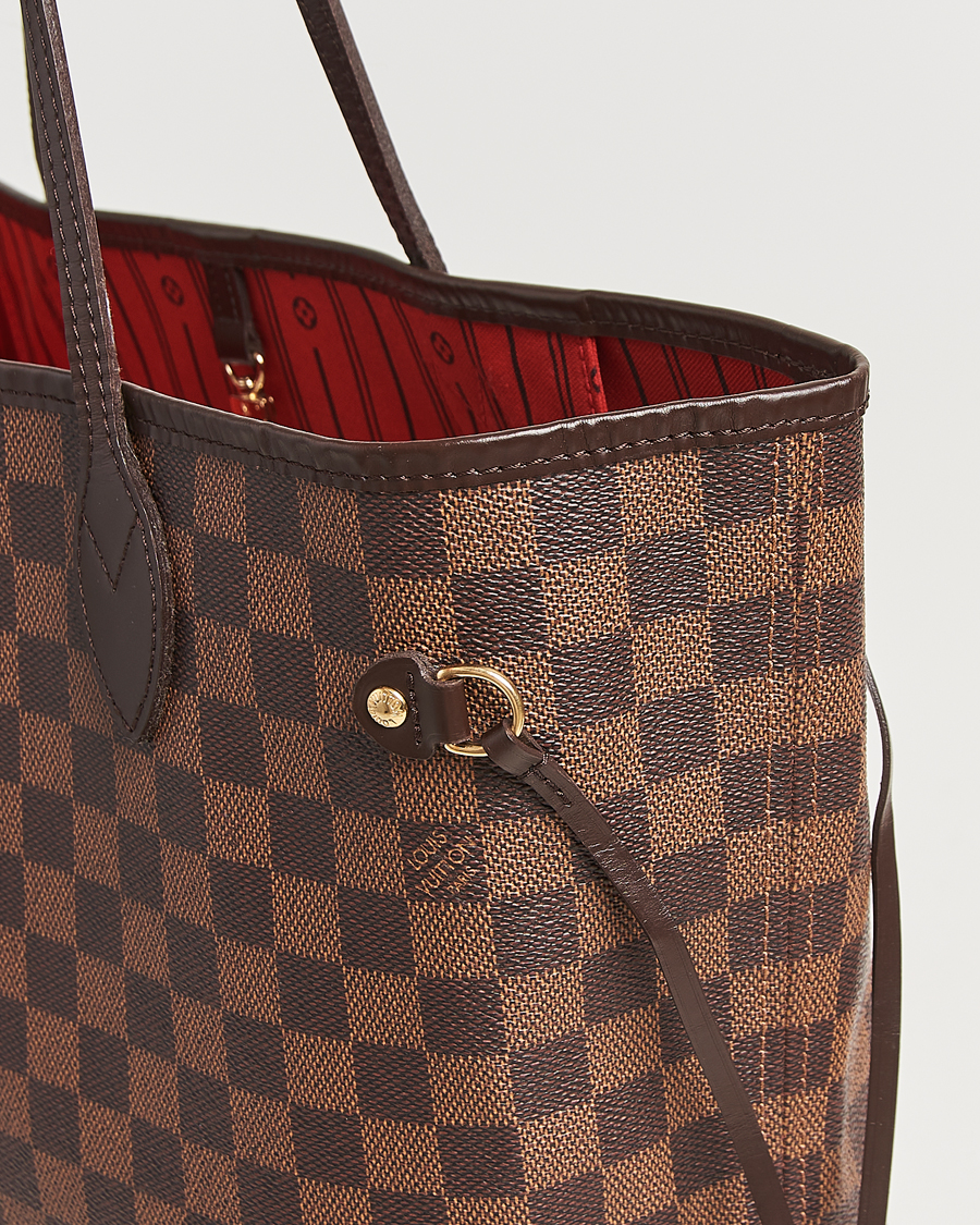 Herr | Pre-Owned & Vintage Bags | Louis Vuitton Pre-Owned | Neverfull MM Damier Ebene