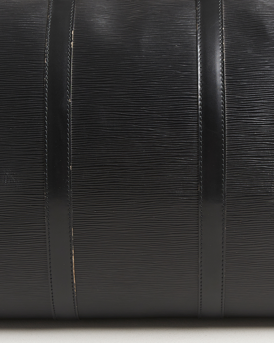 Herr | Pre-Owned & Vintage Bags | Louis Vuitton Pre-Owned | Keepall 55 Epi Leather Black