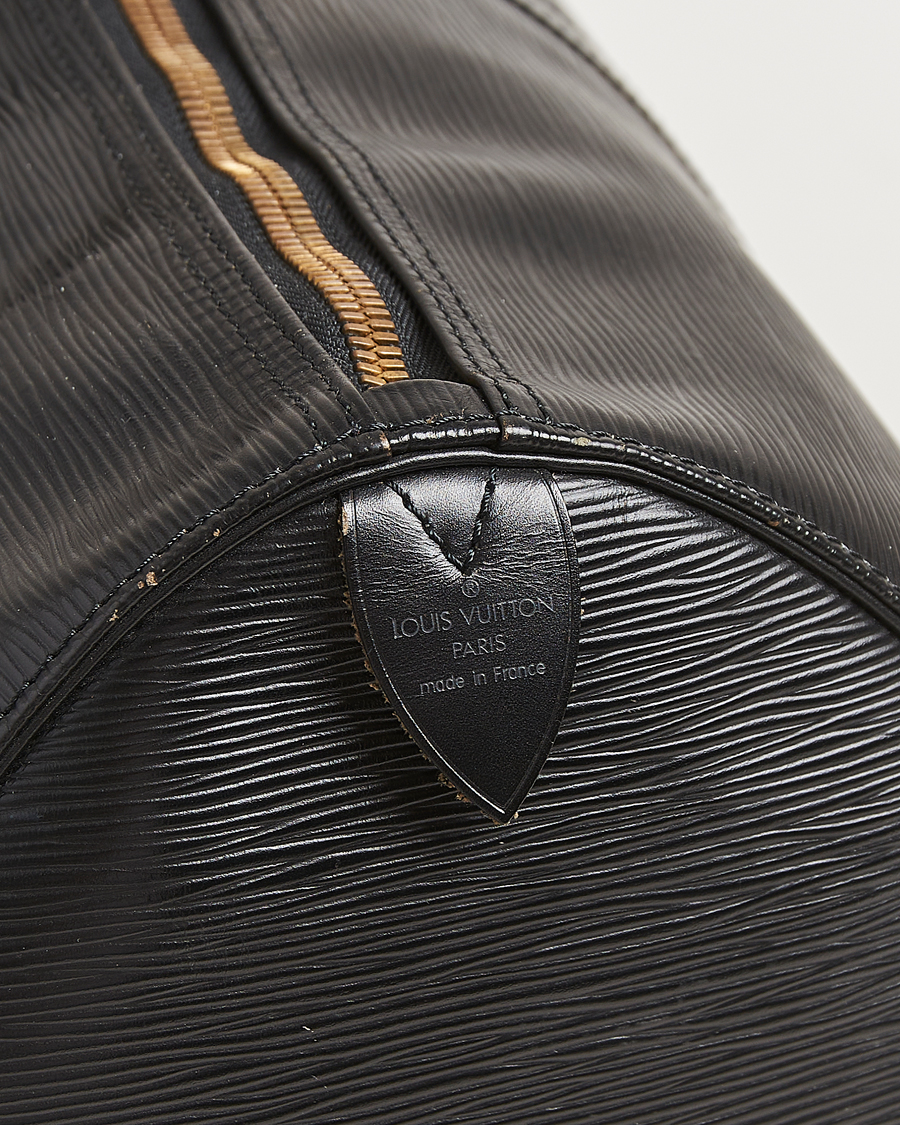 Herr | Pre-Owned & Vintage Bags | Louis Vuitton Pre-Owned | Keepall 55 Epi Leather Black