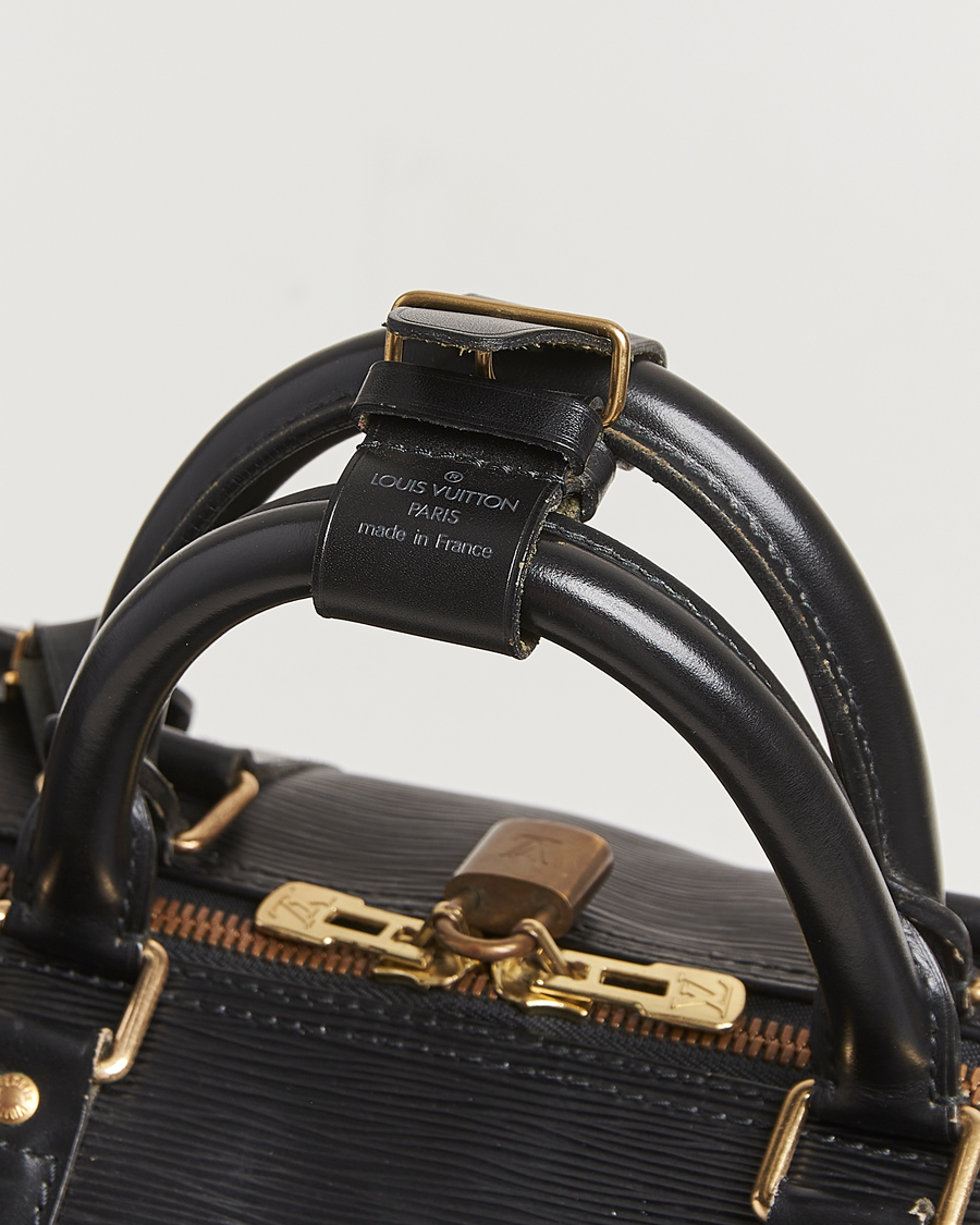 Herr | Pre-Owned & Vintage Bags | Louis Vuitton Pre-Owned | Keepall 55 Epi Leather Black