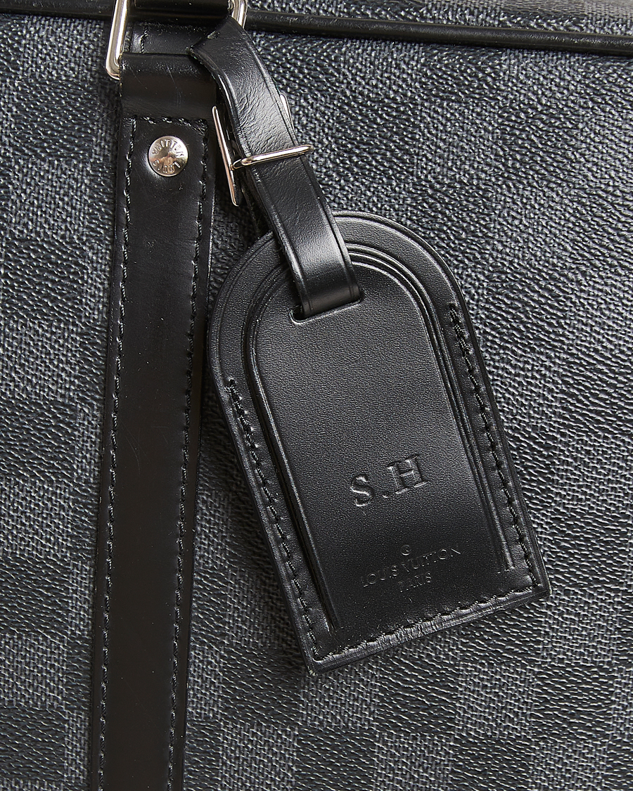 Herr | Pre-Owned & Vintage Bags | Louis Vuitton Pre-Owned | Porte-Documents Voyage Briefcase Damier Graphite
