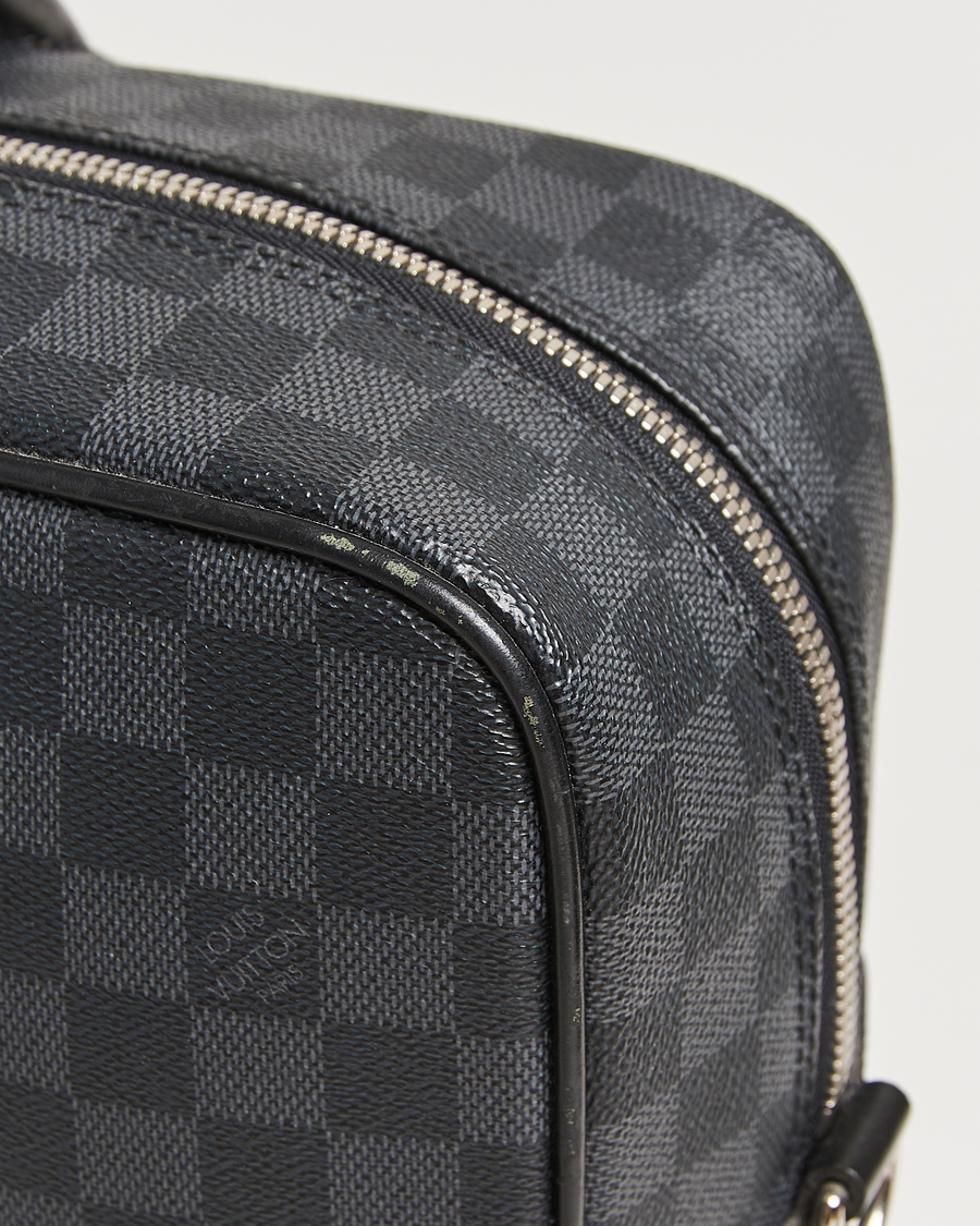 Herr | Pre-Owned & Vintage Bags | Louis Vuitton Pre-Owned | Porte-Documents Voyage Briefcase Damier Graphite