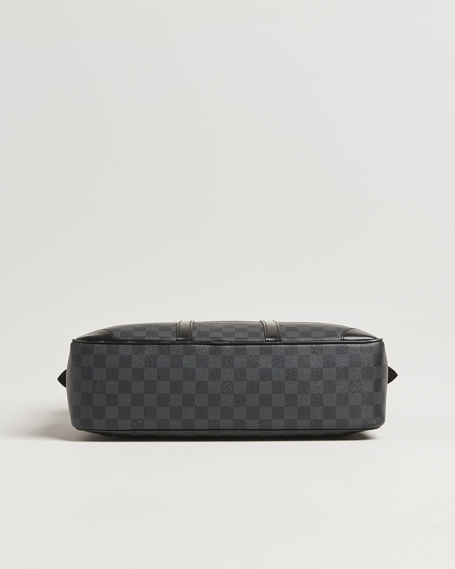 Herr | Pre-Owned & Vintage Bags | Louis Vuitton Pre-Owned | Porte-Documents Voyage Briefcase Damier Graphite