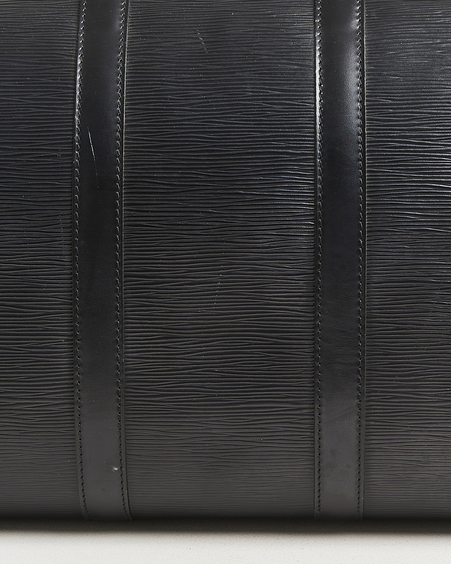 Herr | Pre-Owned & Vintage Bags | Louis Vuitton Pre-Owned | Keepall 45 Epi Leather Black