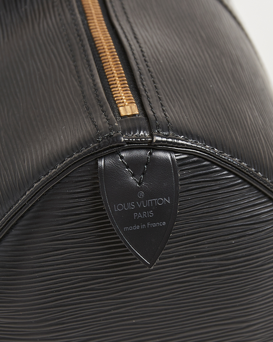 Herr | Pre-Owned & Vintage Bags | Louis Vuitton Pre-Owned | Keepall 45 Epi Leather Black