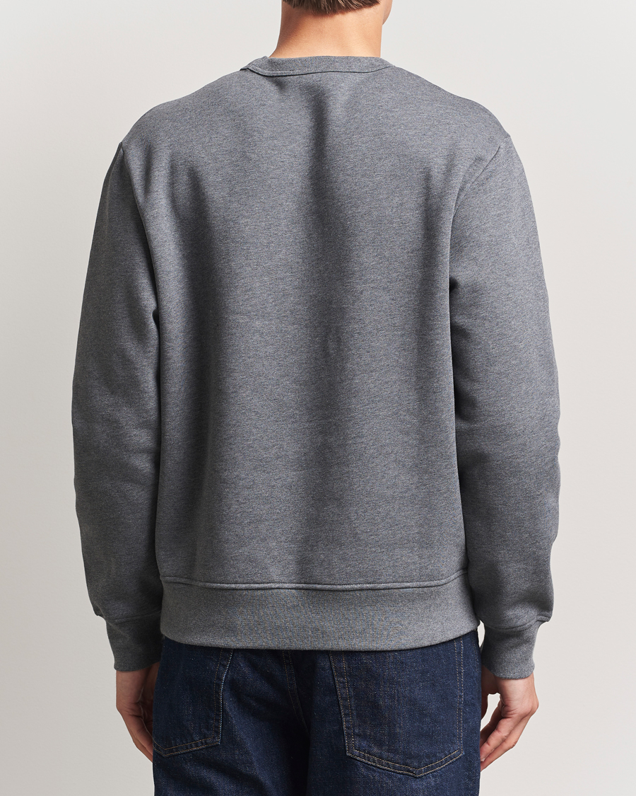 Herr | Tröjor | A.P.C. | Boxy Fit Petit VPC Sweatshirt Anthracite/White