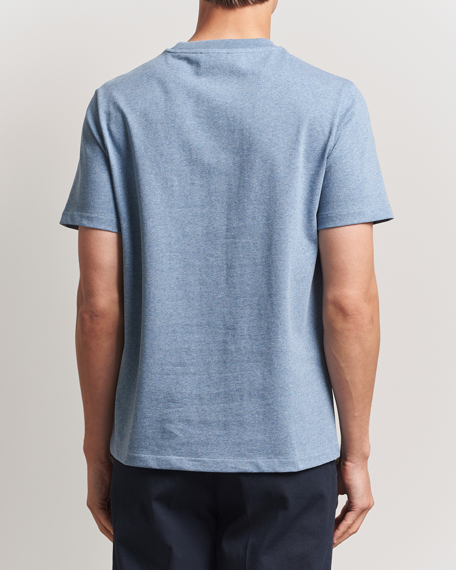 Herr | T-Shirts | A.P.C. | Rue Madame T-Shirt Blue Melange/Navy