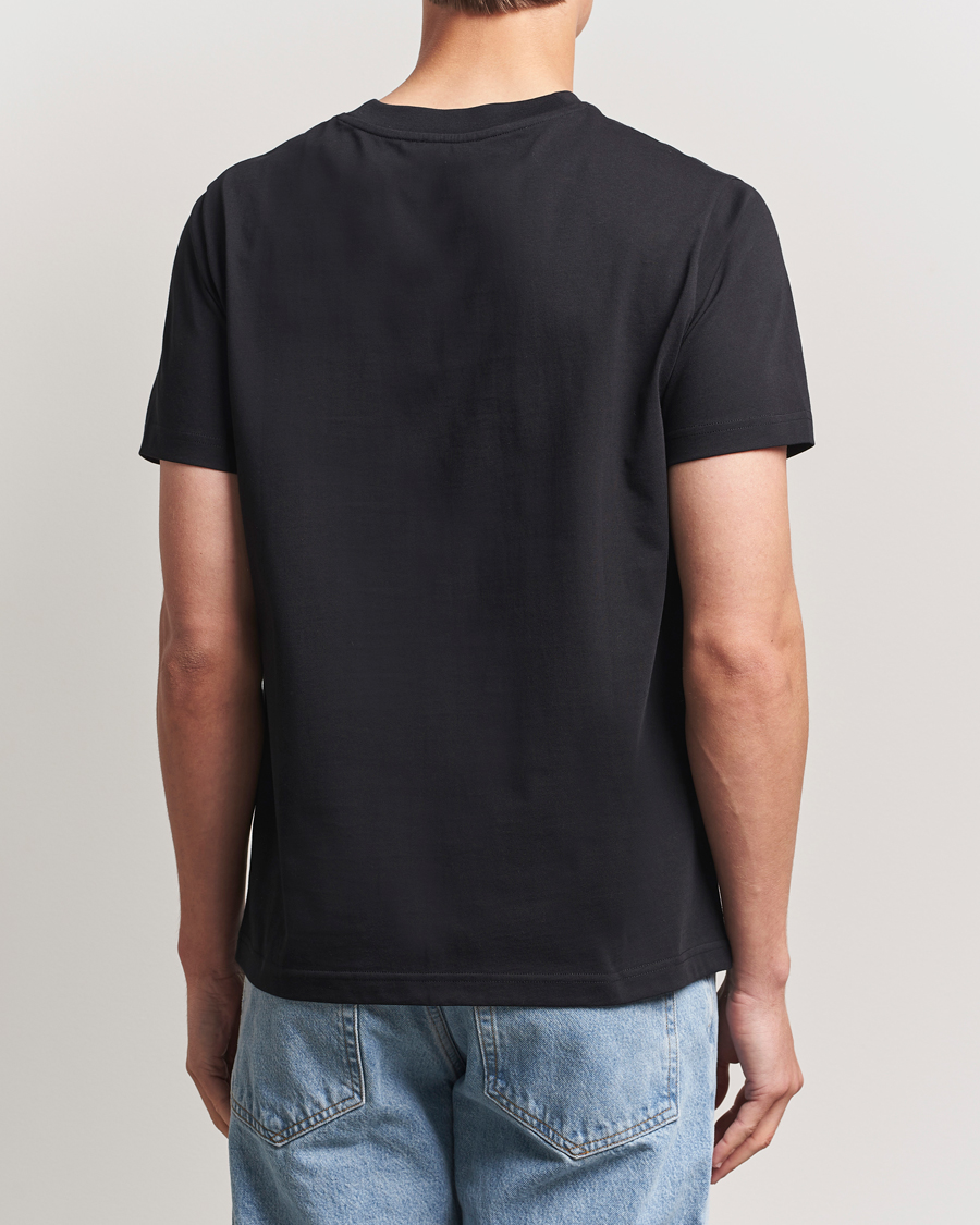 Herr | T-Shirts | A.P.C. | Embroidered APC T-Shirt Black
