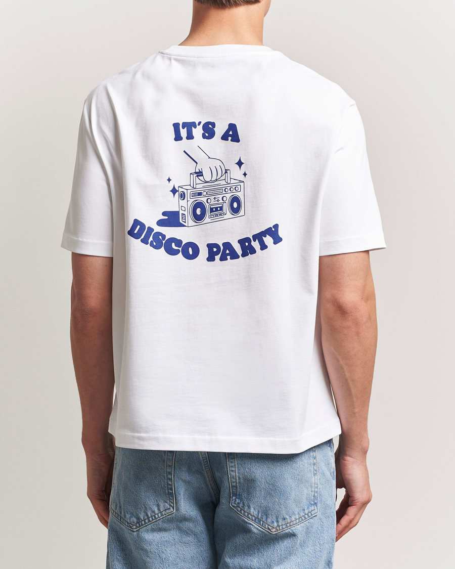 Herr | T-Shirts | A.P.C. | Disco T-Shirt White