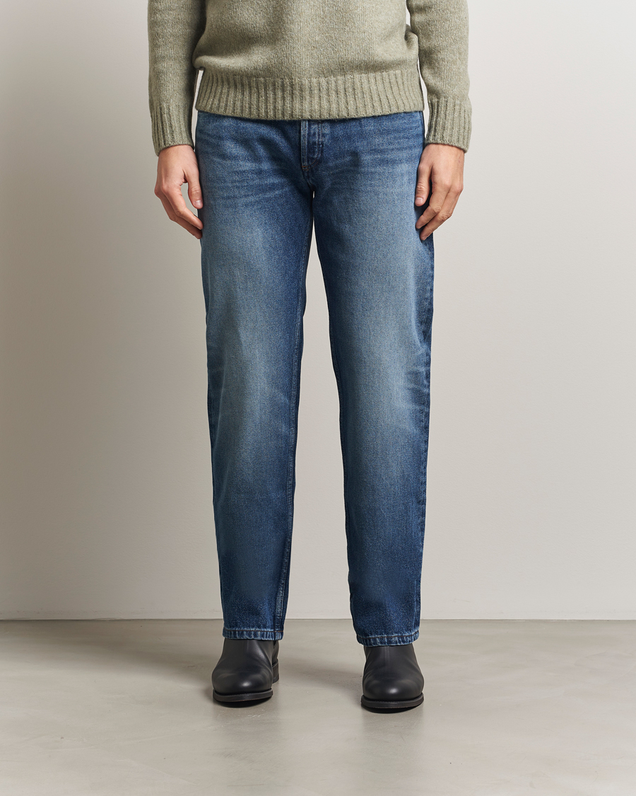 Herr | Byxor | A.P.C. | New Standard Jeans Washed Indigo