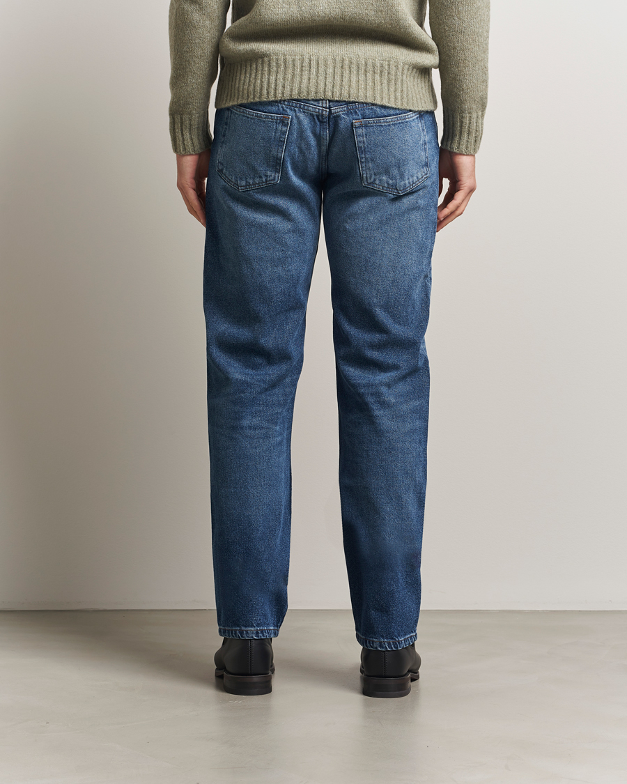 Herr | Byxor | A.P.C. | New Standard Jeans Washed Indigo