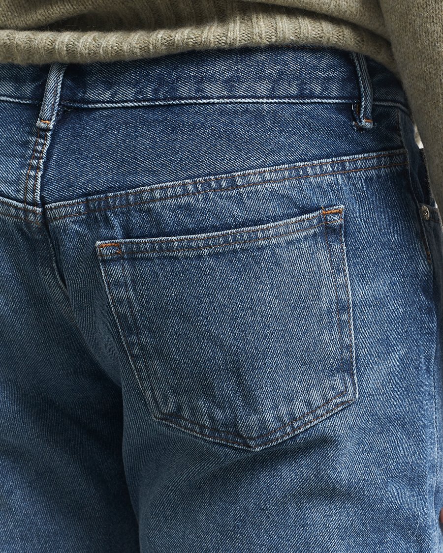 Herr | Byxor | A.P.C. | New Standard Jeans Washed Indigo
