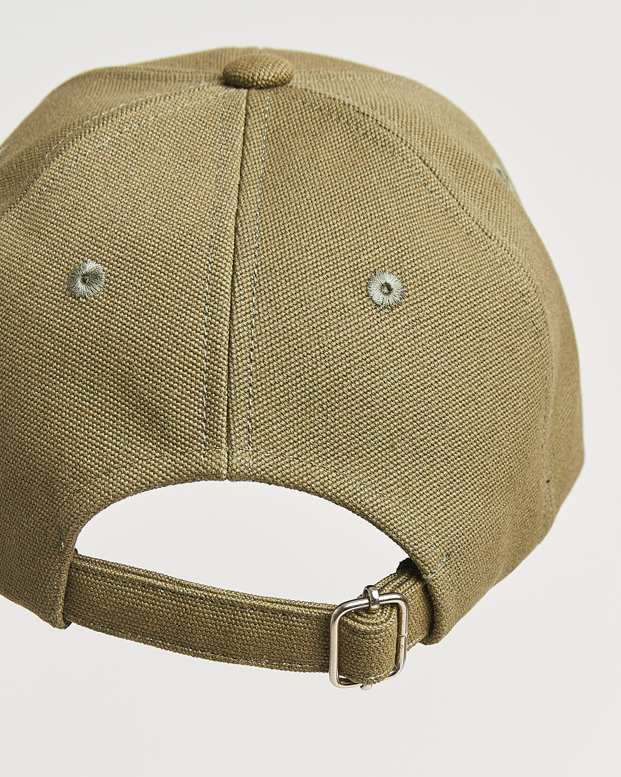 Herr | Hattar & kepsar | A.P.C. | Charlie Baseball Cap Khaki Green