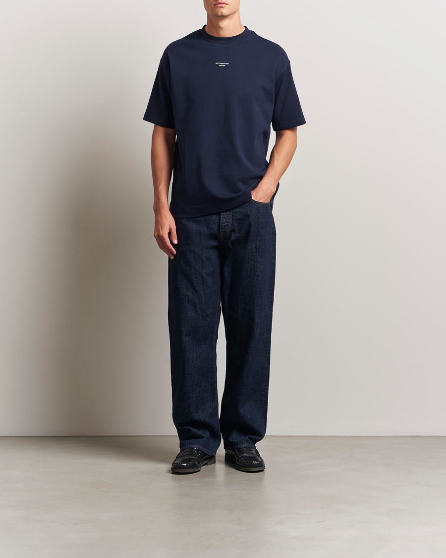 Herr | T-Shirts | Drôle de Monsieur | Classic Slogan T-Shirt Navy