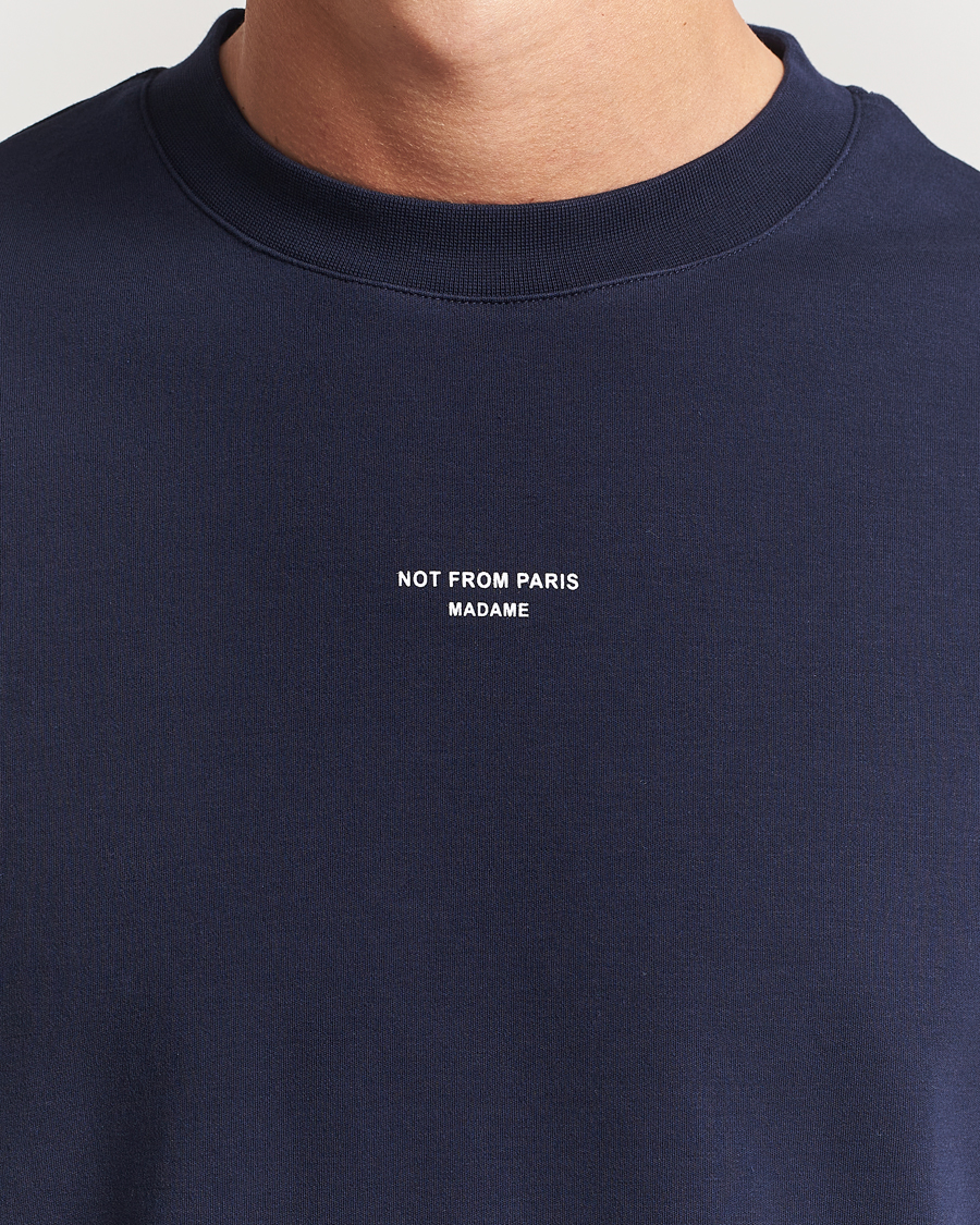 Herr | T-Shirts | Drôle de Monsieur | Classic Slogan T-Shirt Navy