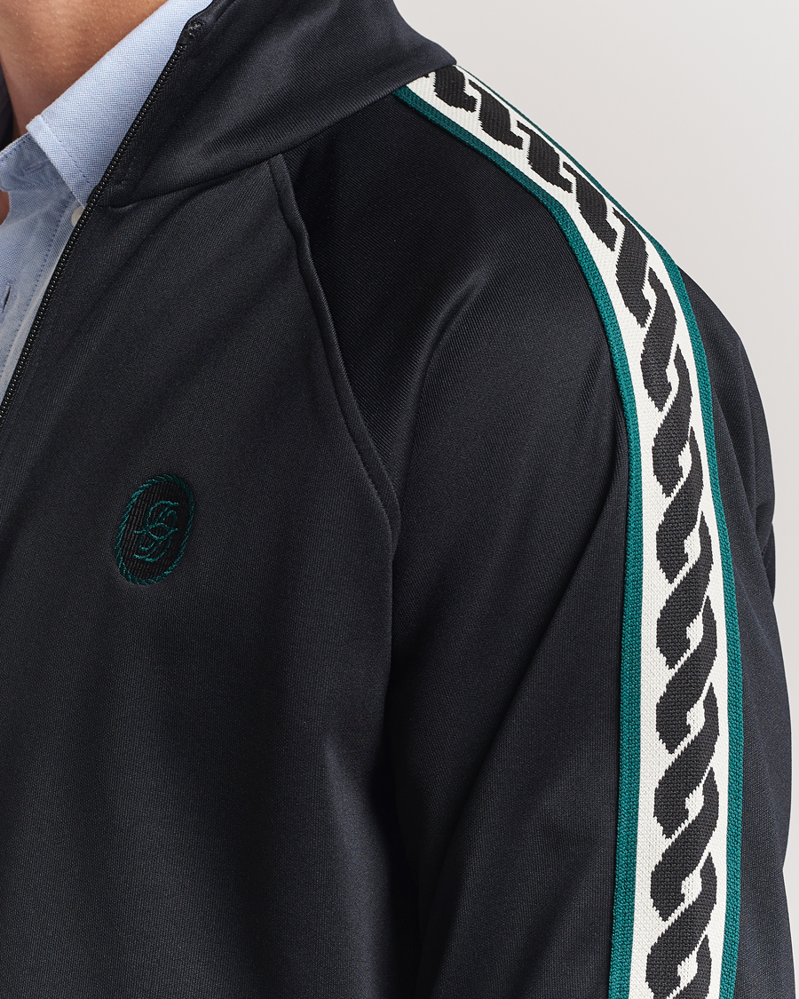 Herr | Tröjor | Drôle de Monsieur | Survêtement Track Jacket Black