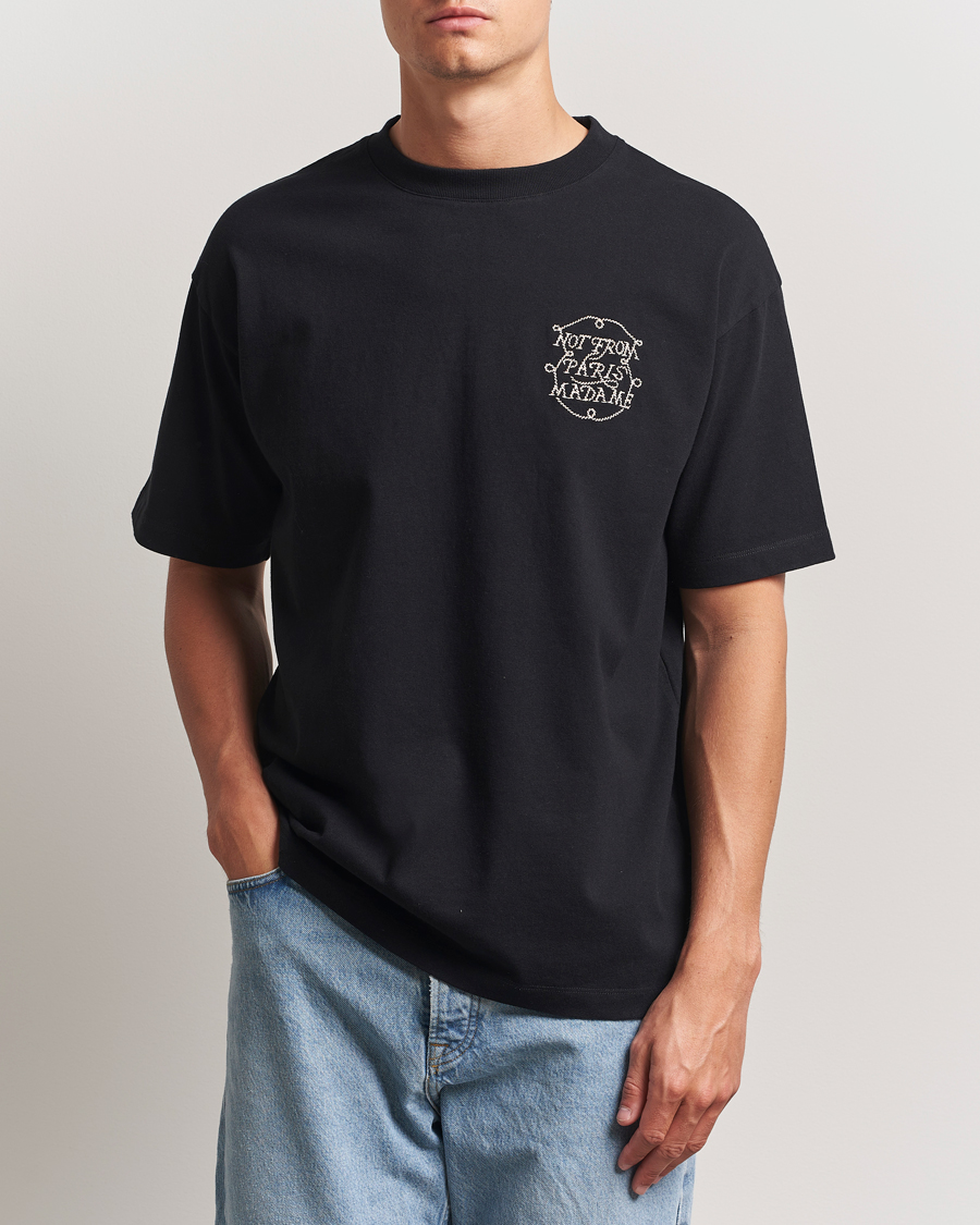 Herr | T-Shirts | Drôle de Monsieur | Slogan Tresses T-Shirt Black