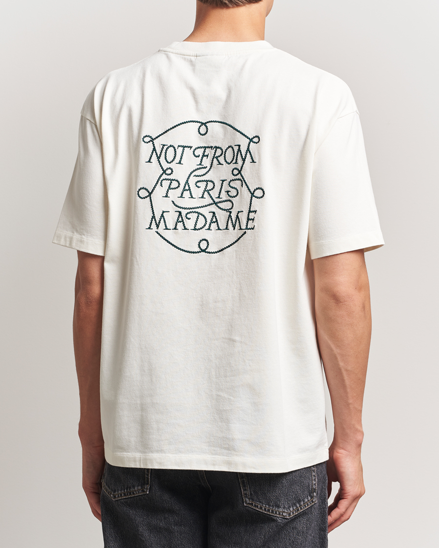 Herr | T-Shirts | Drôle de Monsieur | Slogan Tresses T-Shirt Off White