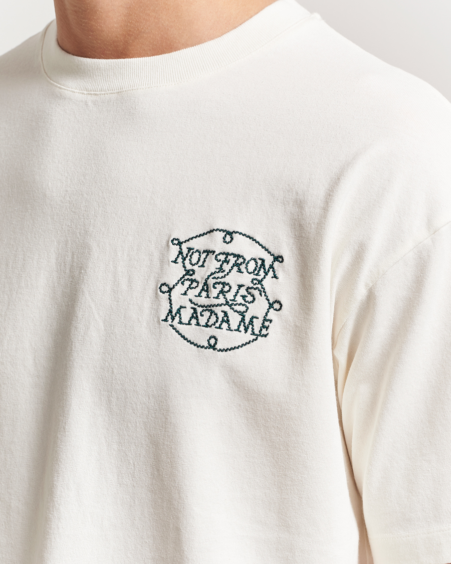 Herr | T-Shirts | Drôle de Monsieur | Slogan Tresses T-Shirt Off White