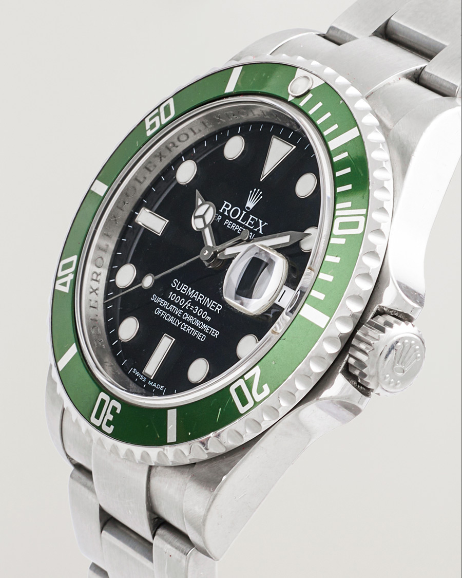 Herr | Rolex Pre-Owned Submariner Kermit | Rolex Pre-Owned | Submariner Kermit