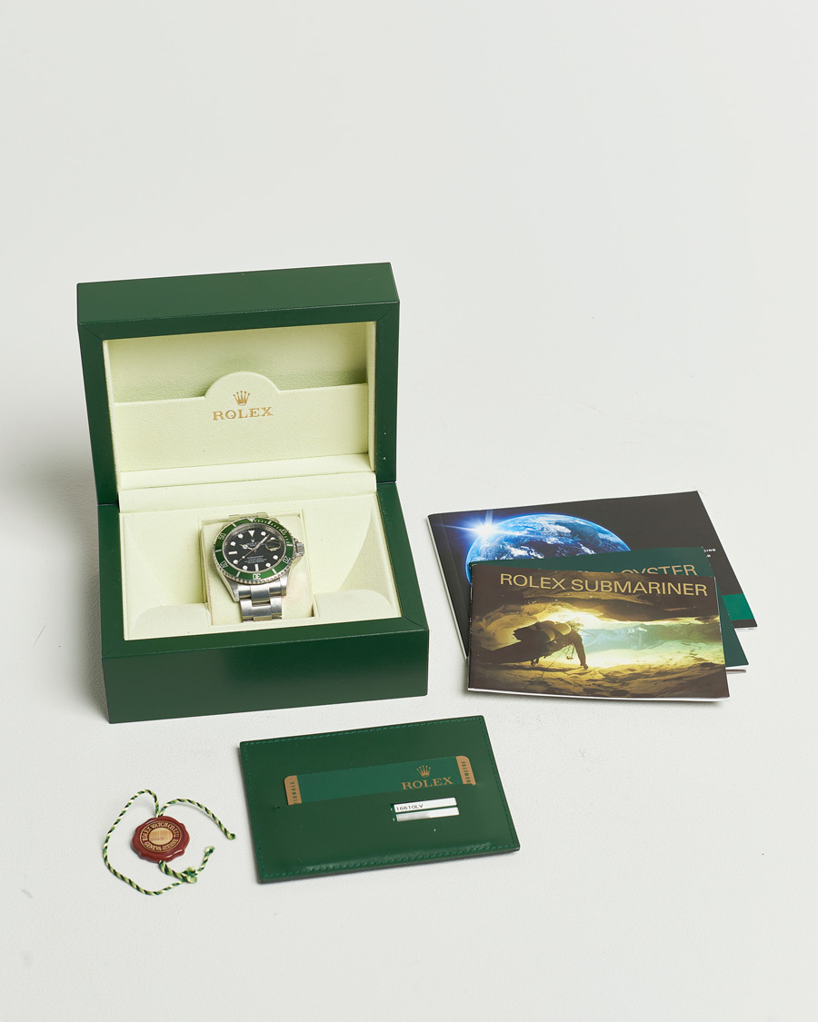 Herr | Rolex Pre-Owned Submariner Kermit | Rolex Pre-Owned | Submariner Kermit