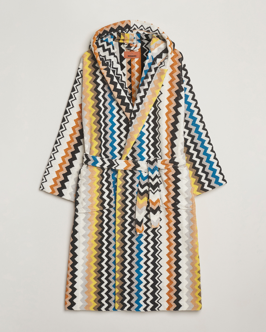 Herr | Pyjamas & Morgonrockar | Missoni Home | Best Bathrobe Black Multi