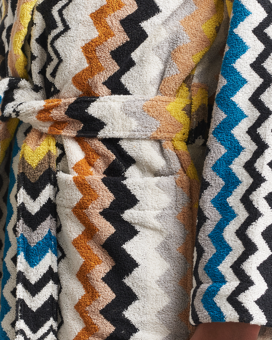 Herr | Pyjamas & Morgonrockar | Missoni Home | Best Bathrobe Black Multi