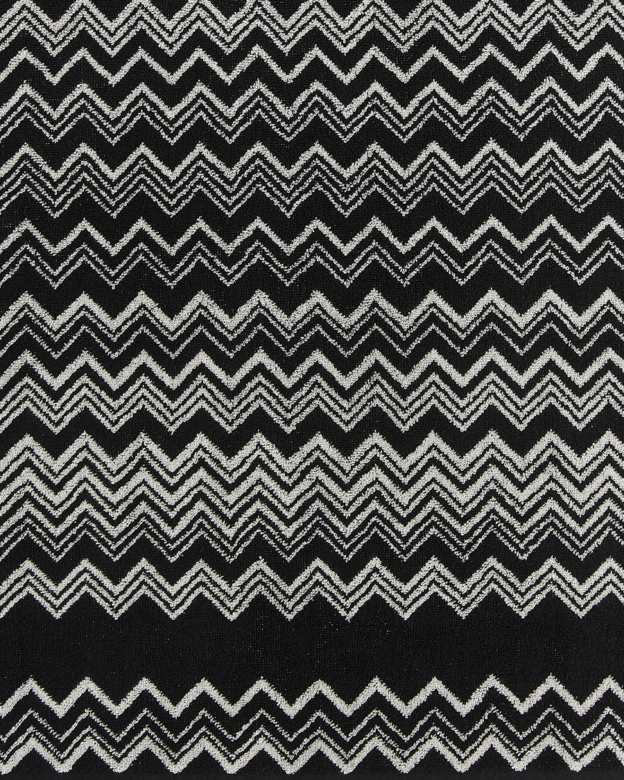 Herr | Textilier | Missoni Home | Keith Bath Towel 70x115cm Black/White