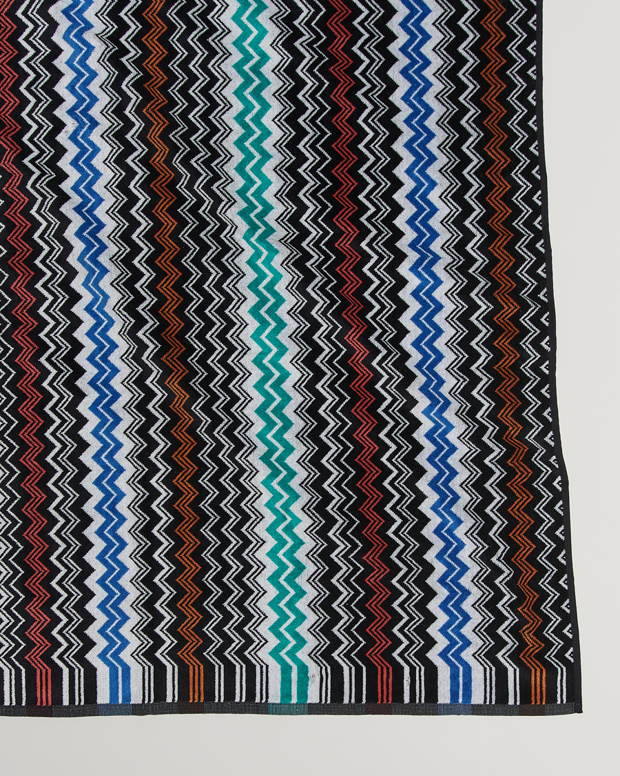Herr | Textilier | Missoni Home | Neoclassic Bath Towel 70x115cm Black Multi