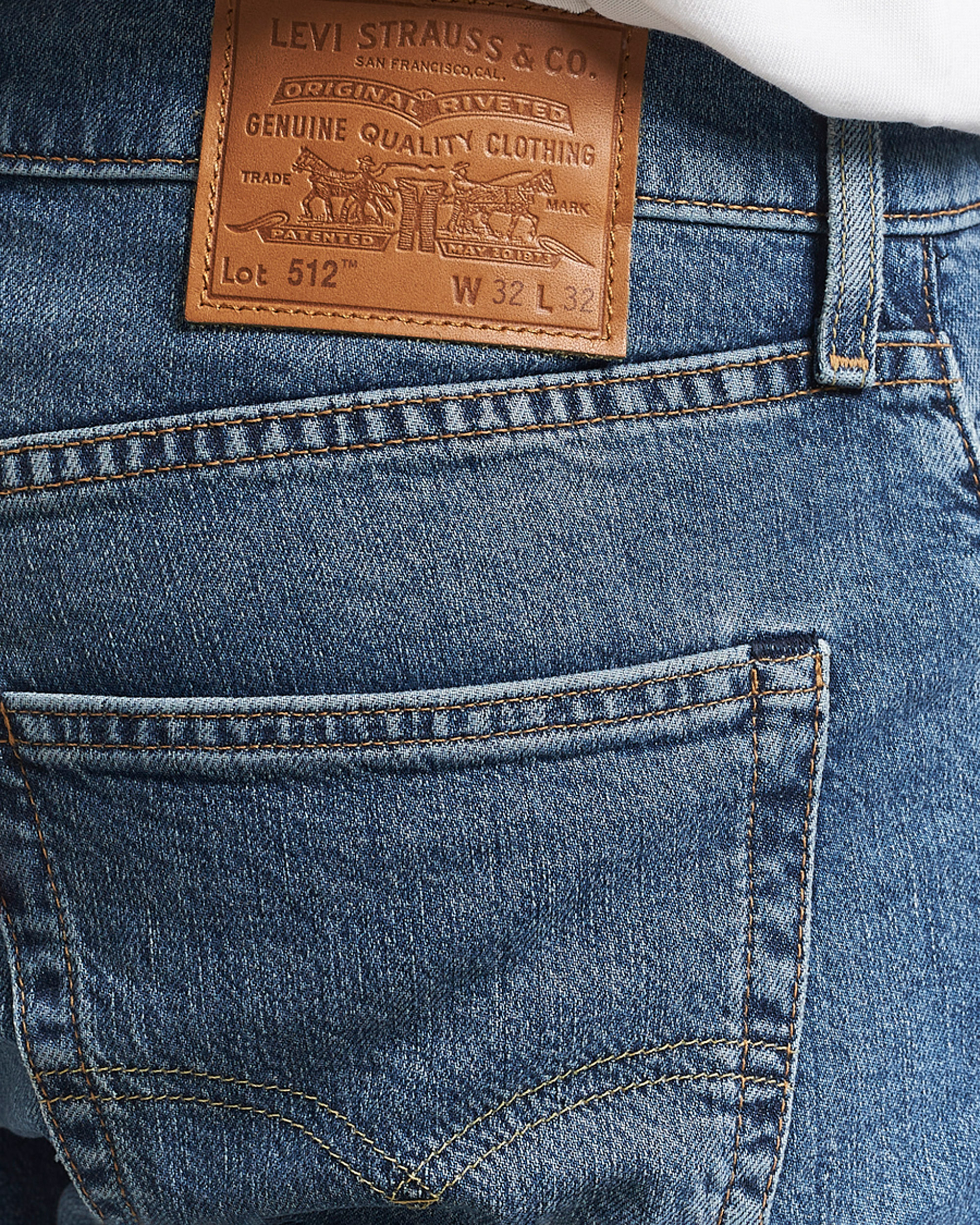 Herr | Byxor | Levi's | 512 Slim Taper Jeans Rainy Afternoon