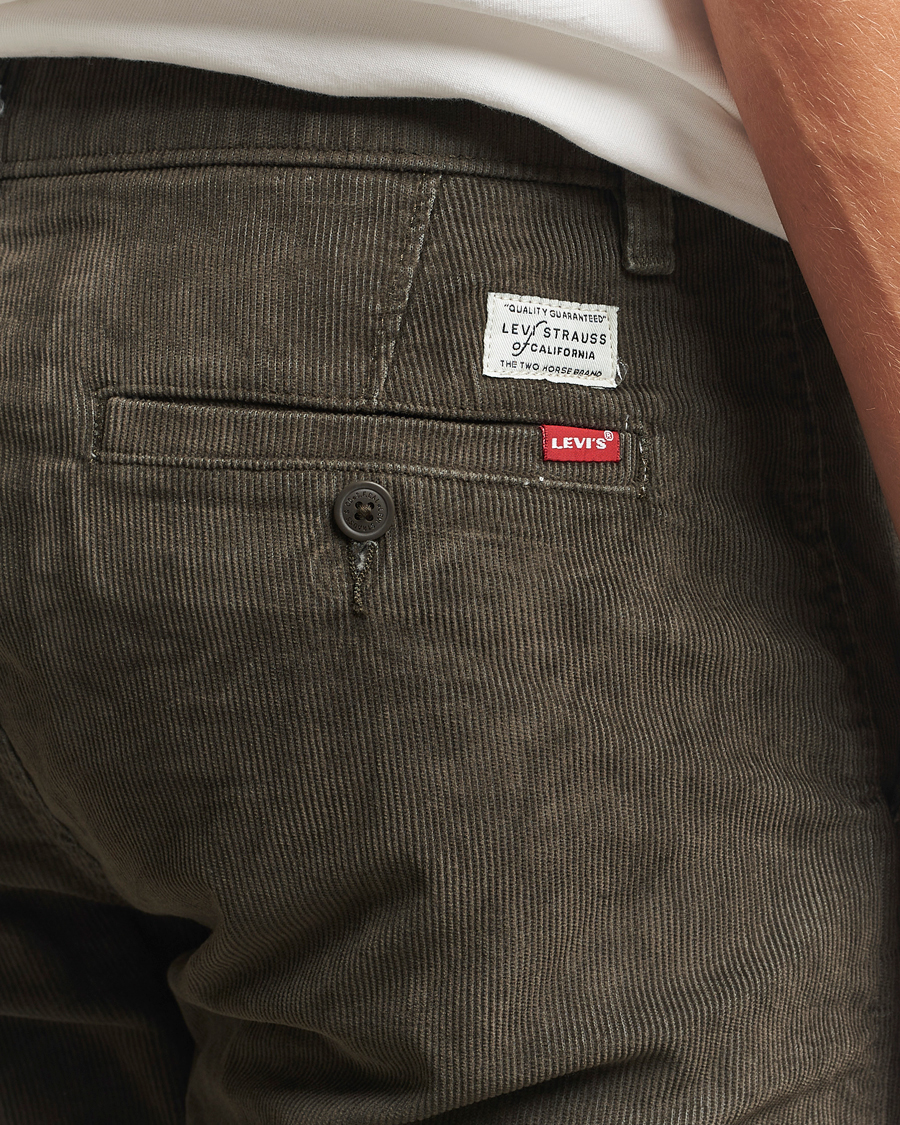 Herr | Byxor | Levi's | 14W Corduroy Chino Black Olive