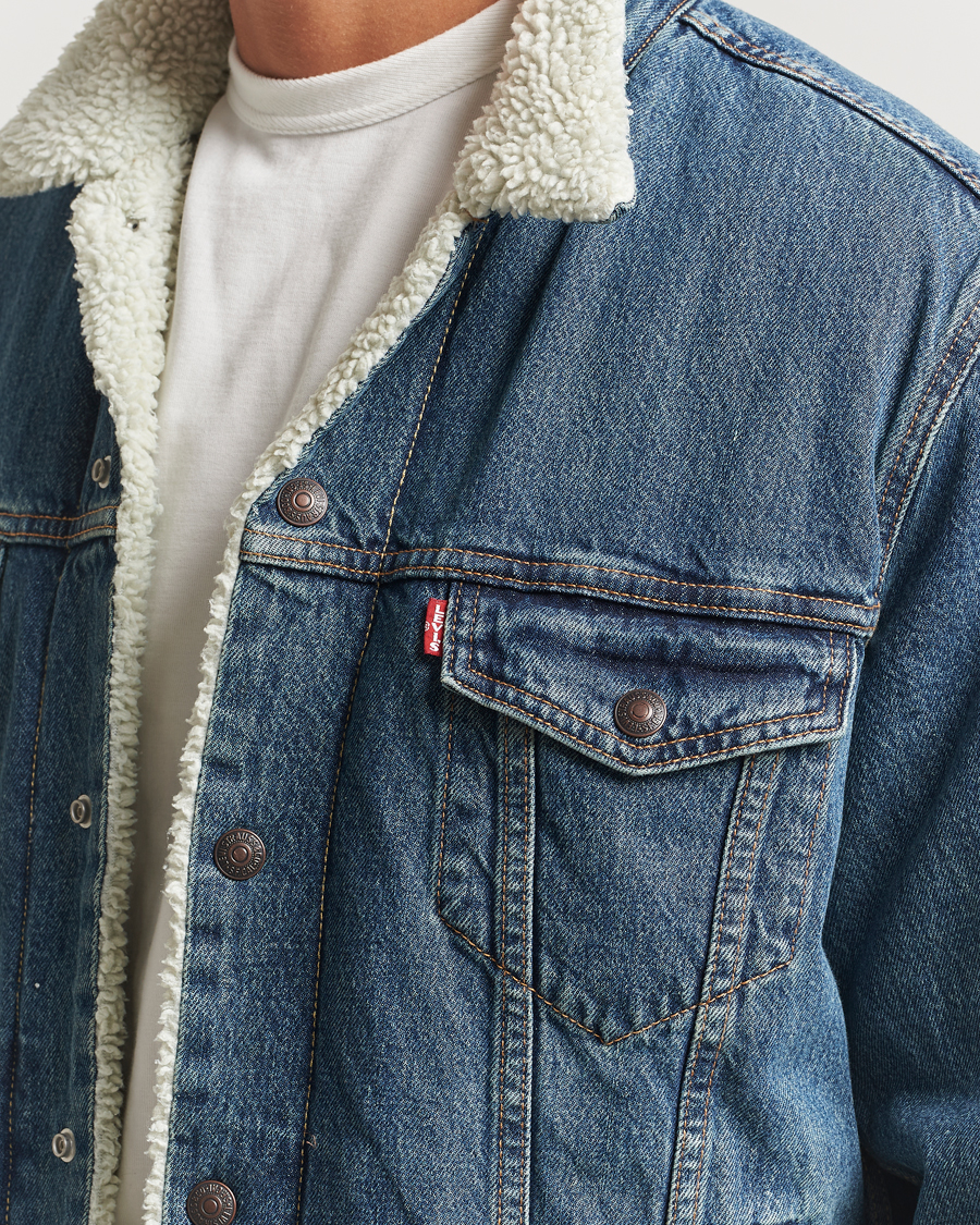 Herr | Jackor | Levi's | Type 3 Sherpa Trucker In The Morning