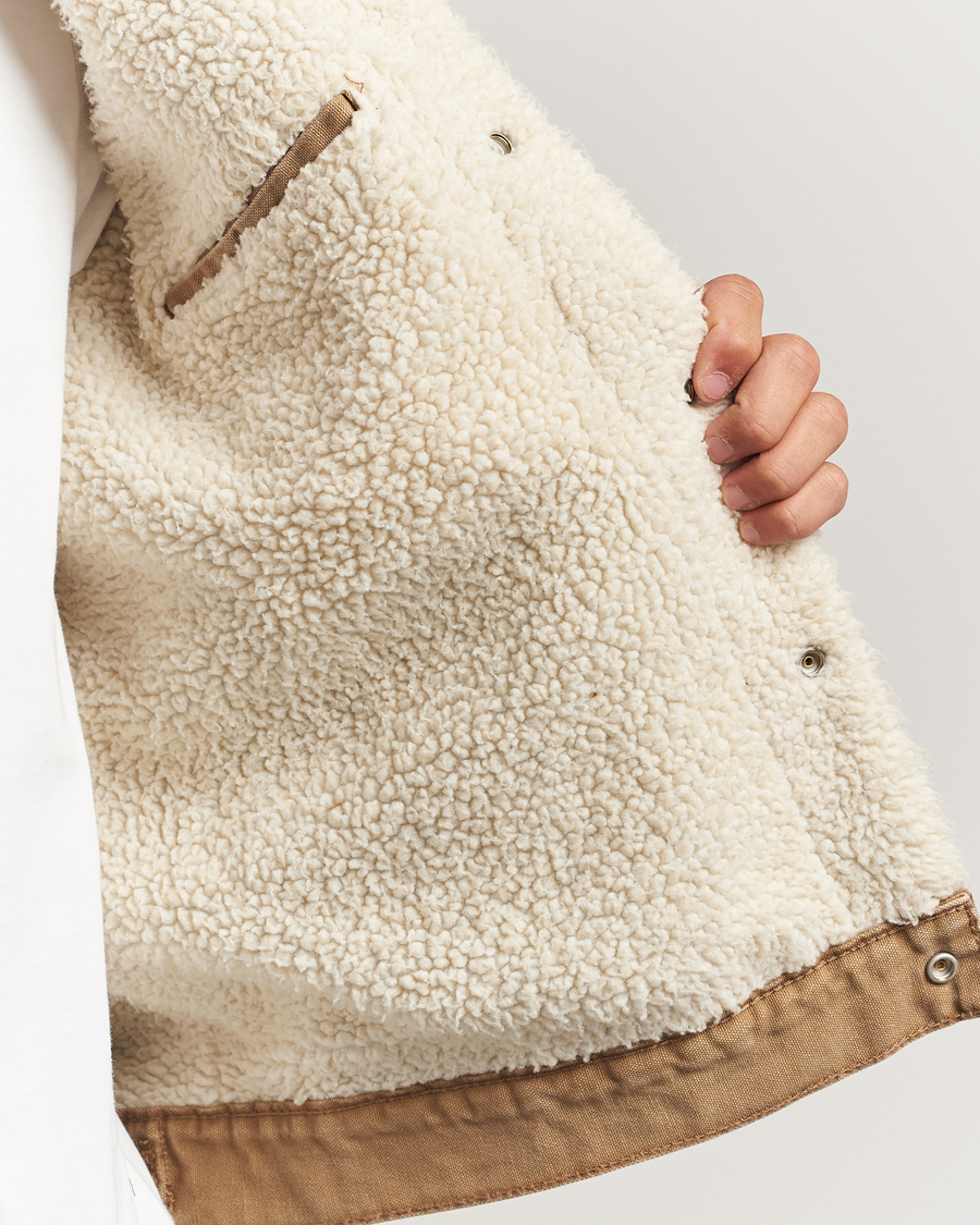 Herr | Jackor | Levi's | Type 3 Sherpa Trucker Ermine Brown