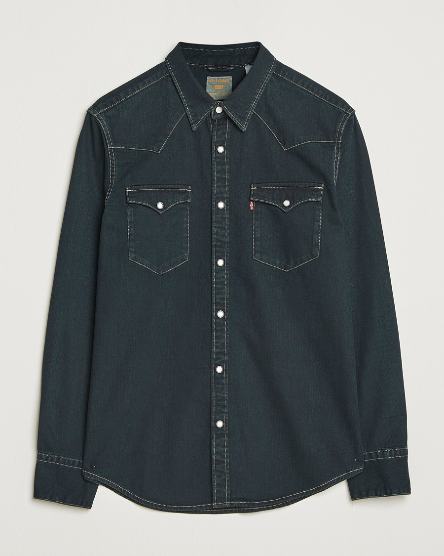 Herr | Skjortor | Levi's | Barstow Western Standard Shirt Washed Black
