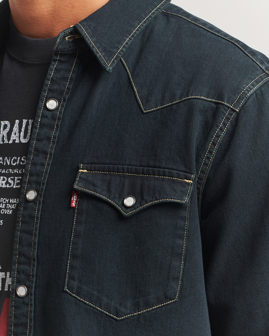 Herr | Skjortor | Levi's | Barstow Western Standard Shirt Washed Black