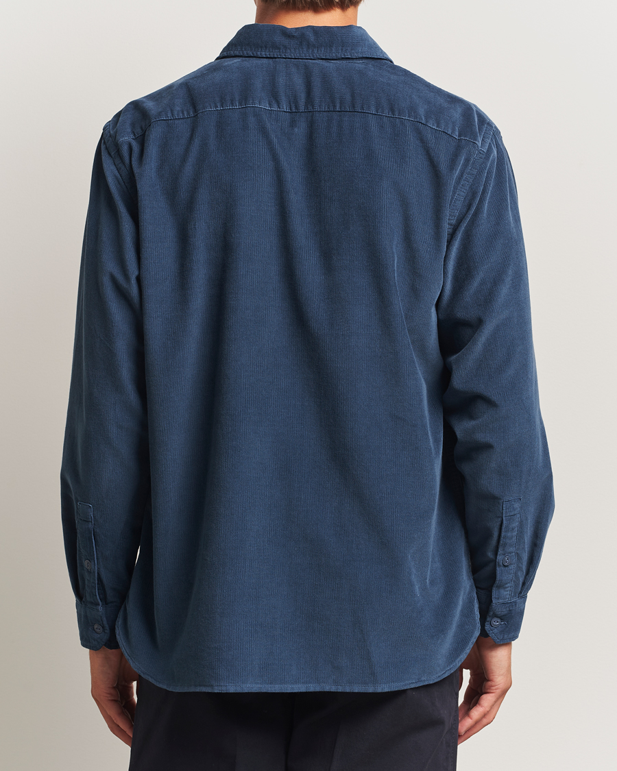 Herr | Skjortor | Levi's | Jackson Corduroy Worker Shirt Zodiac Blue