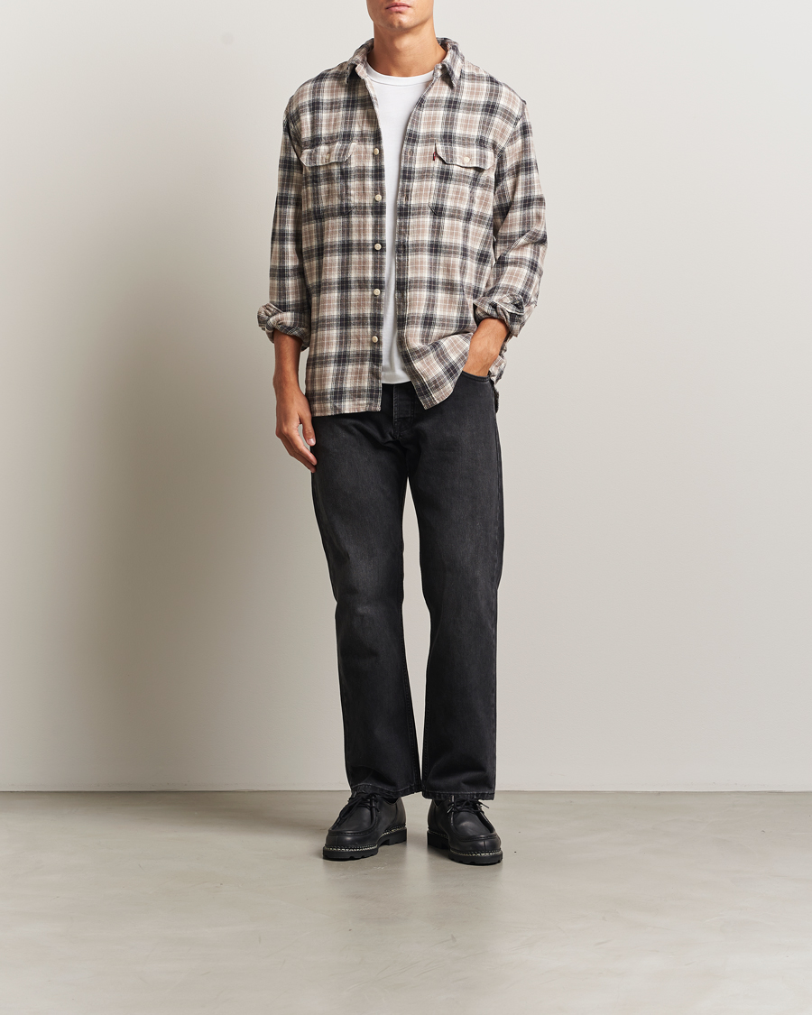 Herr | Skjortor | Levi's | Jackson Worker Shirt Oatmeal
