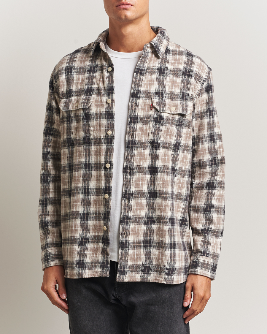 Herr | Skjortor | Levi's | Jackson Worker Shirt Oatmeal