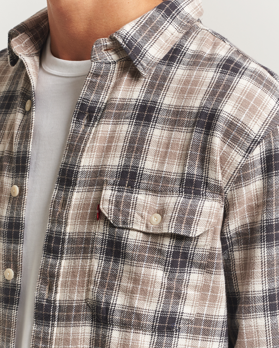 Herr | Skjortor | Levi's | Jackson Worker Shirt Oatmeal