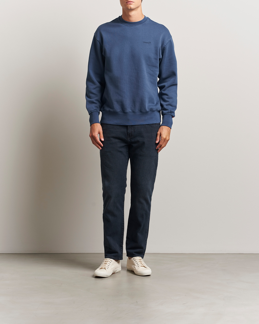 Herr | Tröjor | Levi's | Authentic Crew Neck Sweatshirt Sargasso Sea