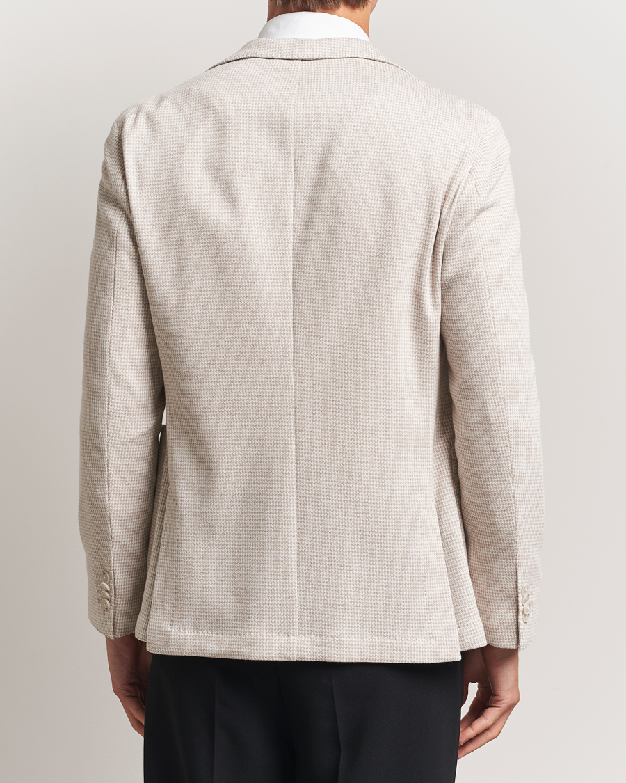 Herr | Kavajer | BOSS BLACK | Hanry Cotton Pepita Blazer Medium Beige
