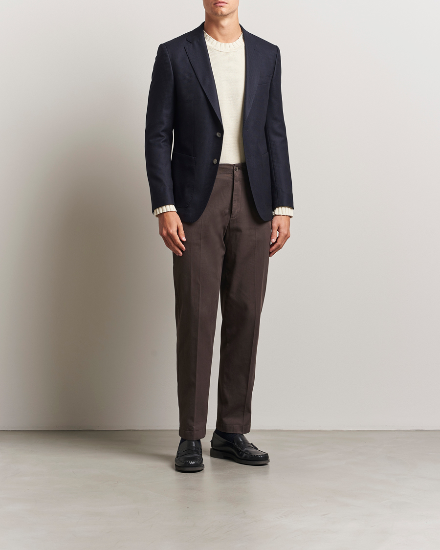 Herr | Kavajer | BOSS BLACK | Hutson Structured Blazer Dark Blue