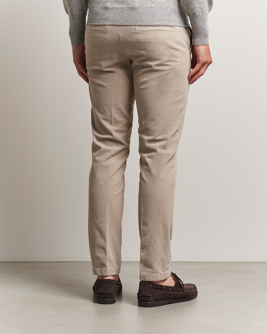 Herr | Byxor | BOSS BLACK | Kaiton Structured Chinos Open Beige