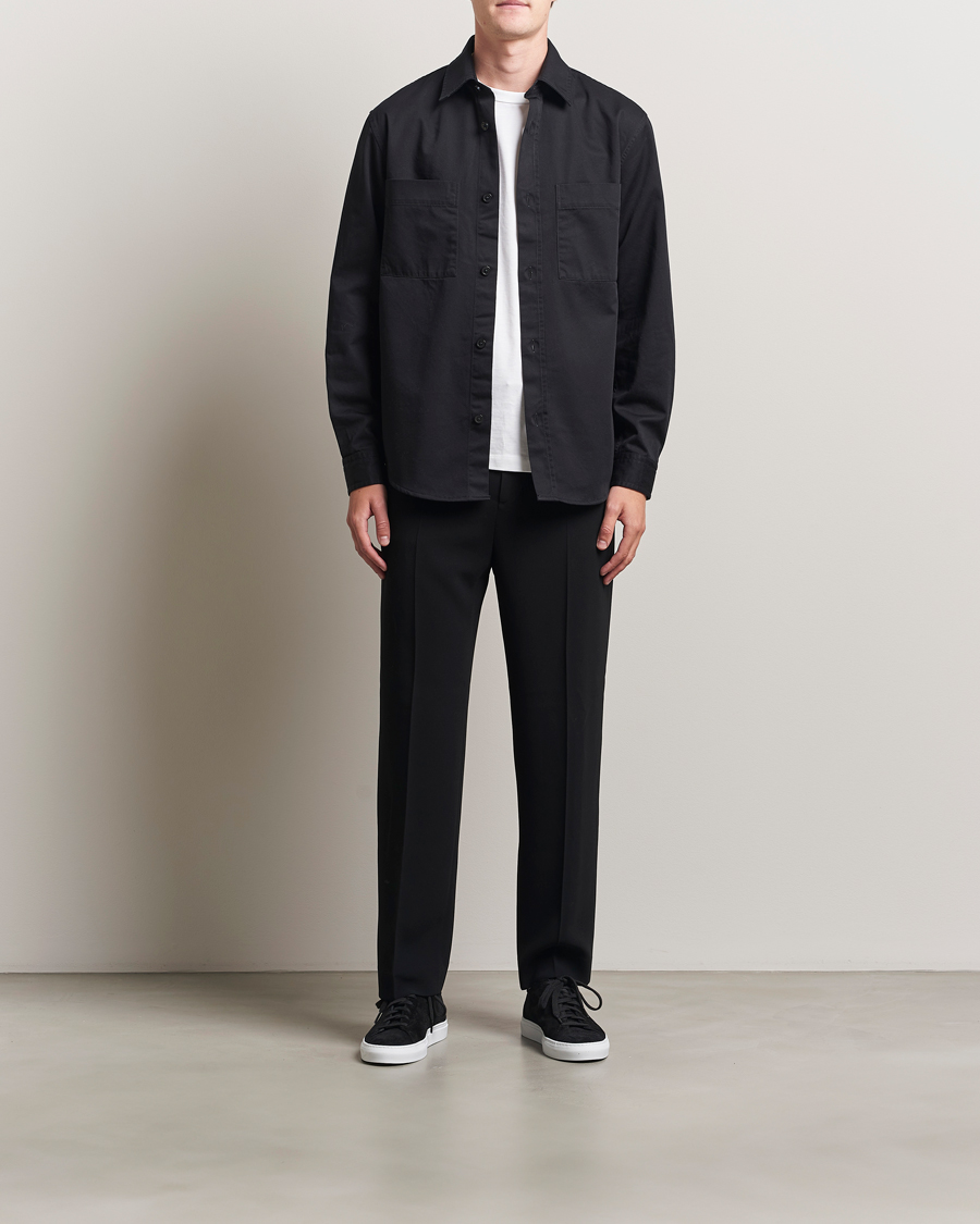 Herr | Skjortor | BOSS BLACK | Owen Overshirt Black