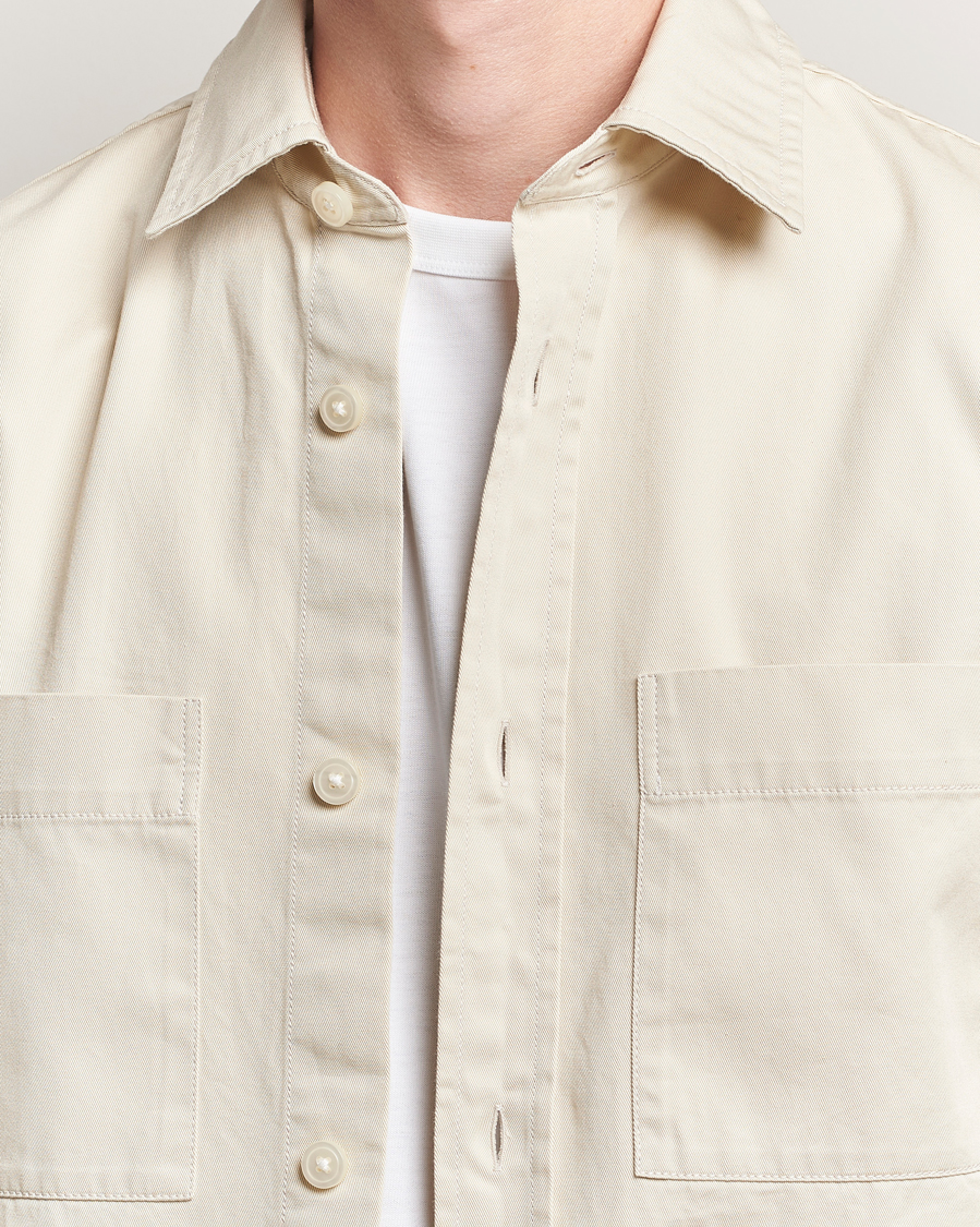 Herr | Skjortor | BOSS BLACK | Owen Overshirt Open White